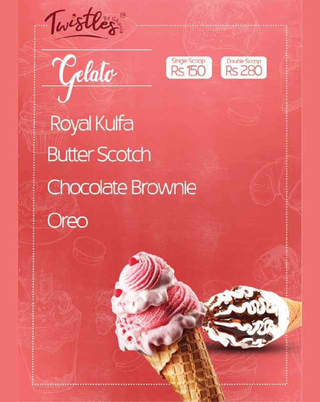 Twistles by Ghania menu