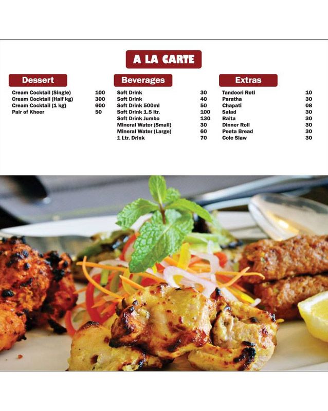 United Foodies & Kitchen menu