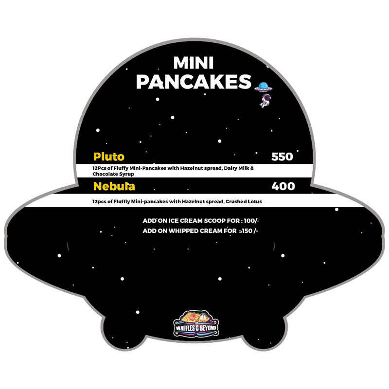 Waffles & Beyond menu