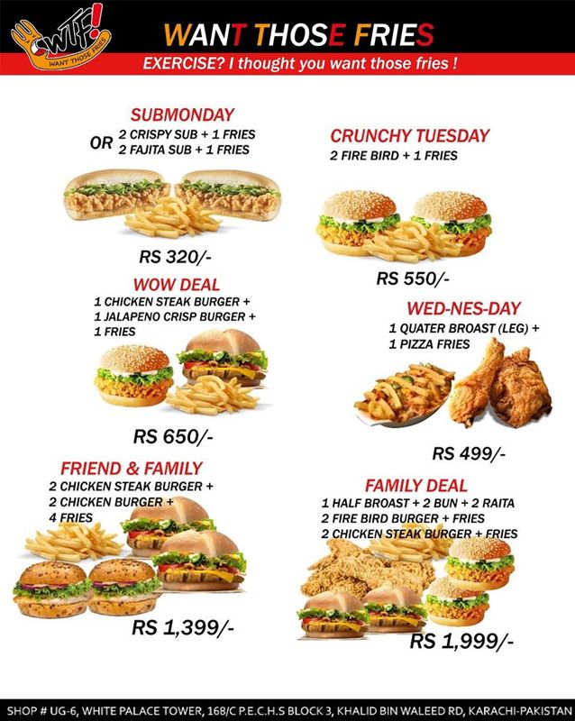 WTF menu