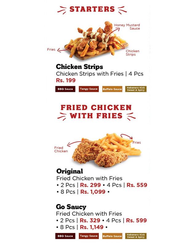 YOYO menu