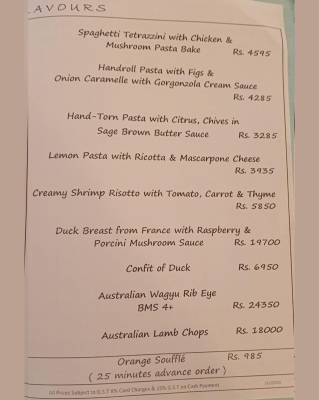 Okra menu