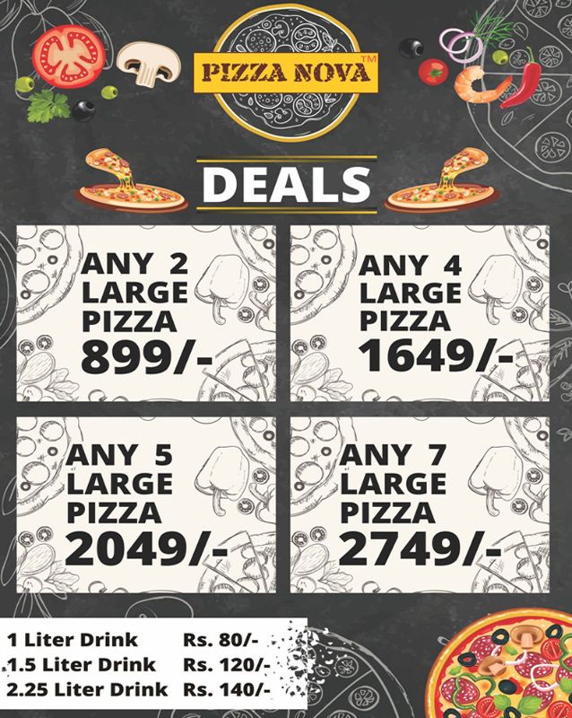 Pizza Nova menu