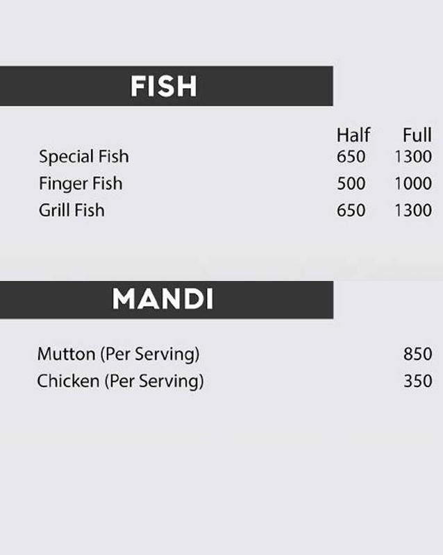 Pot n Pot menu