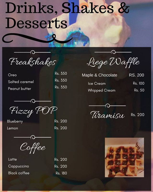 POW menu