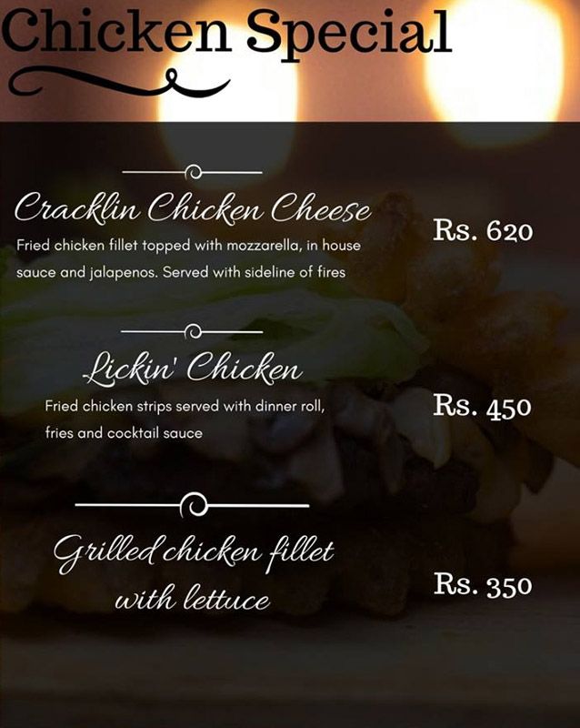 POW menu