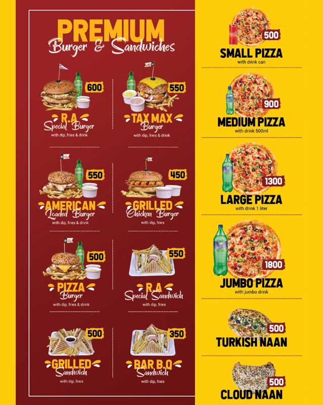 Raees Ahmed Standard Biryani House menu