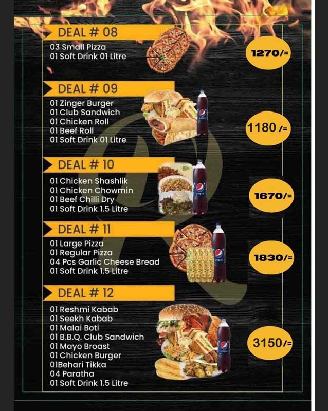 Rao Rajput Restaurant menu