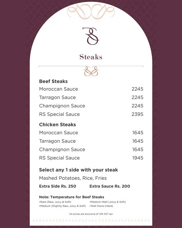 Real Spice by Rehmat-e-Shereen menu
