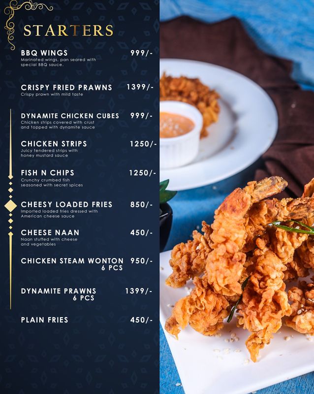 Resto menu