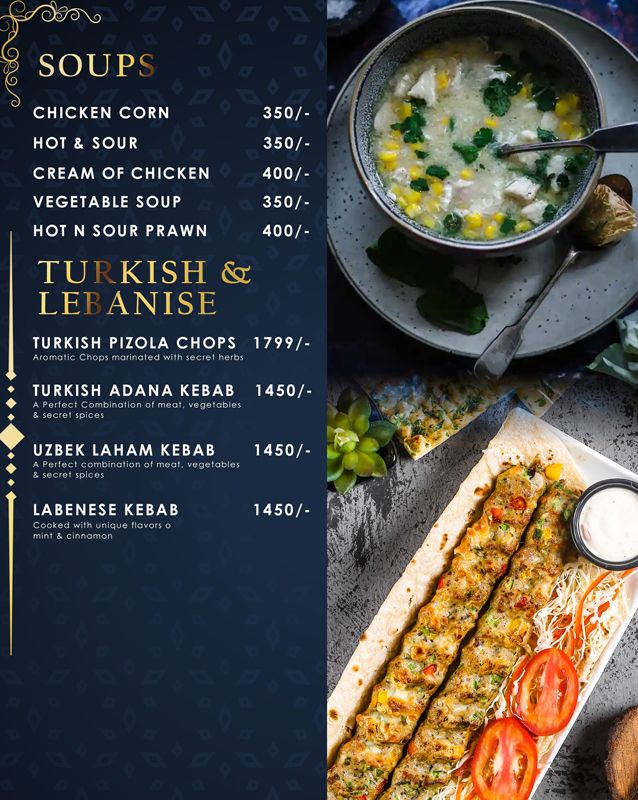 Resto menu