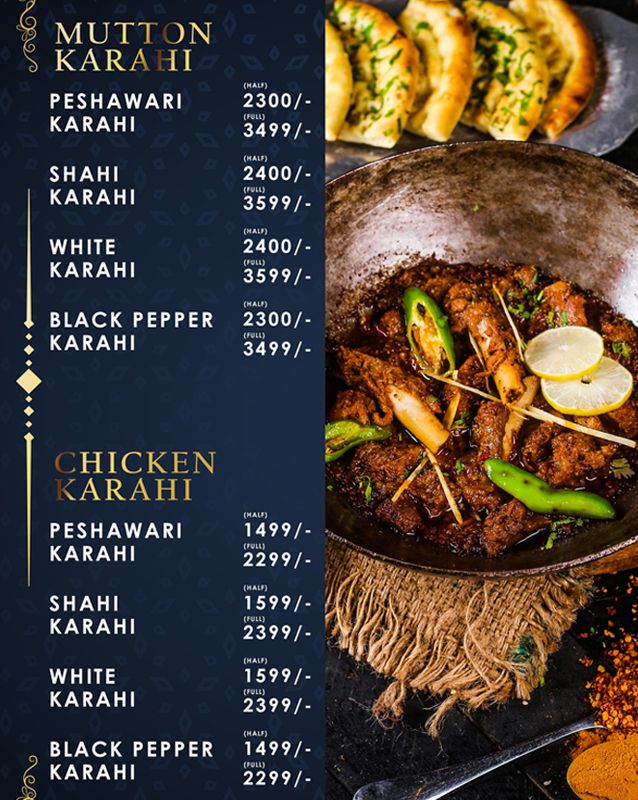 Resto menu