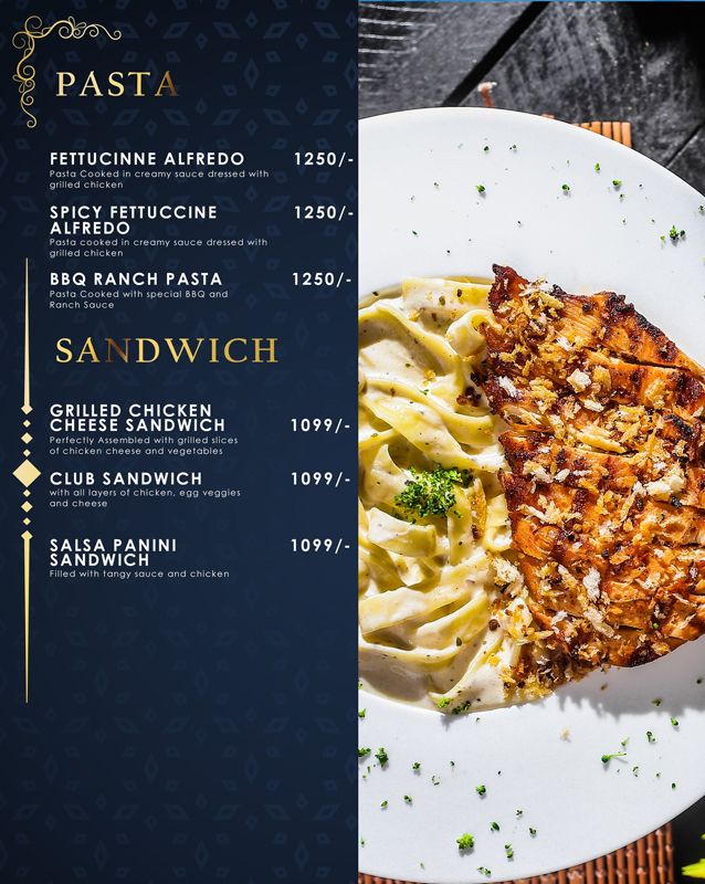 Resto menu