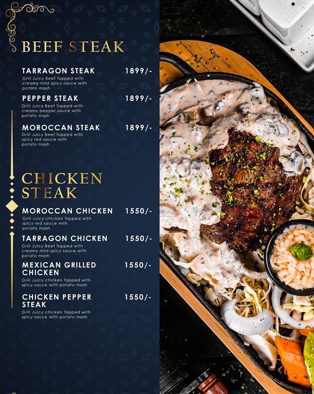 Resto menu
