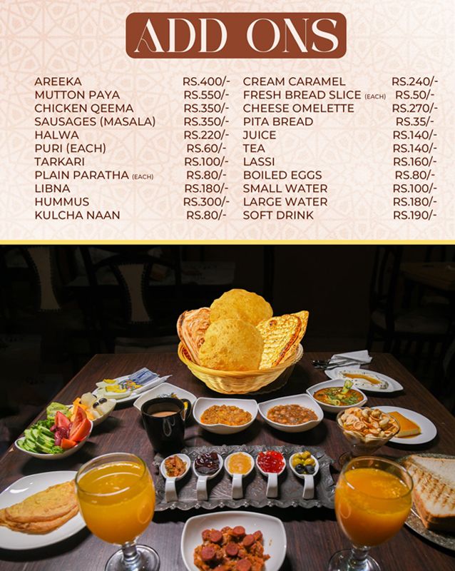 Ridan House Of Mandi menu