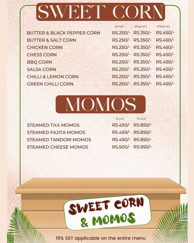 Ridan House Of Mandi menu