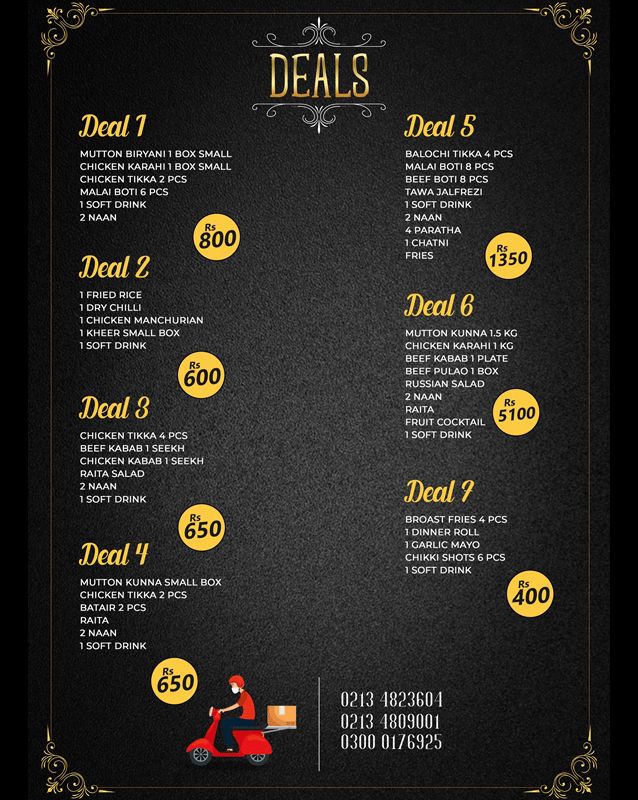 Royal Dynasty Restaurant & Banquet menu