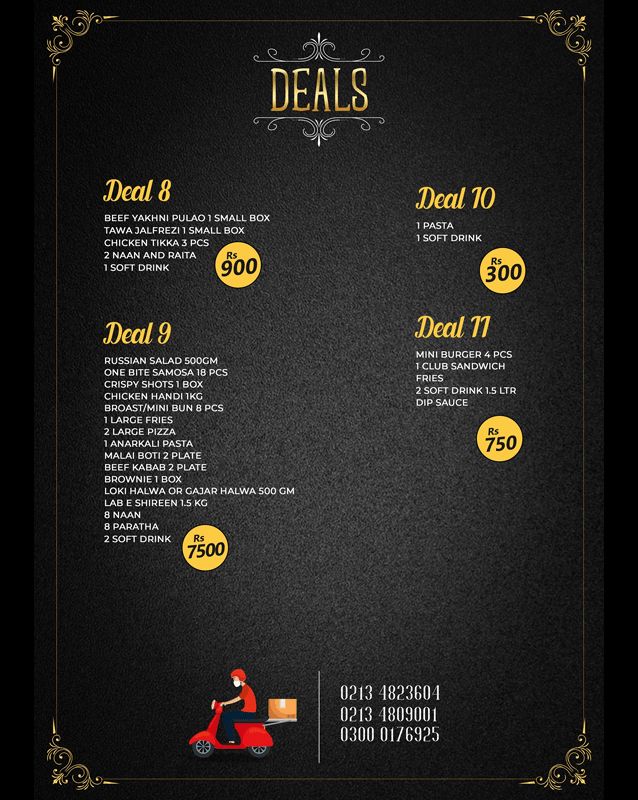 Royal Dynasty Restaurant & Banquet menu