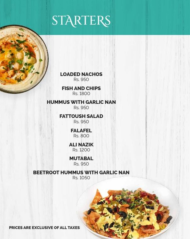 Saffron by Daily Dubai menu