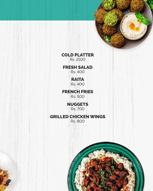Saffron by Daily Dubai menu