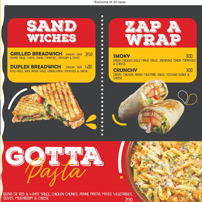 SauCheese menu