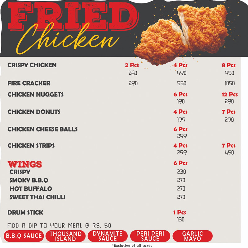 SauCheese menu