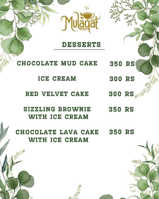 Mulaqat menu