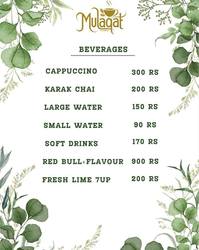Mulaqat menu
