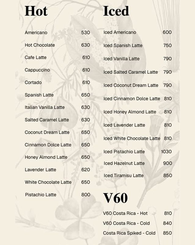 Mondo menu