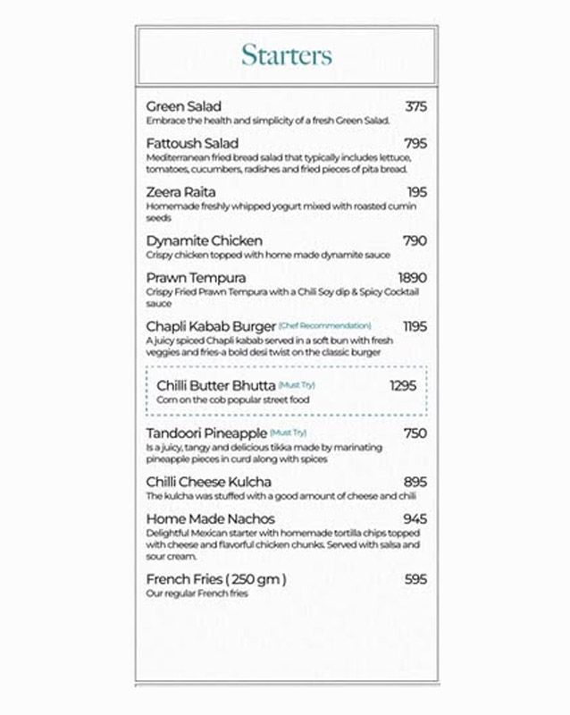 Pathan menu