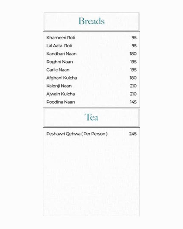 Pathan menu